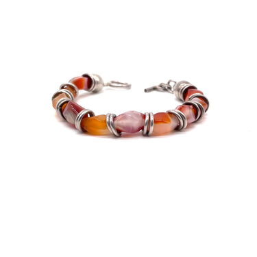 Orange Spiney Oyster Bracelet