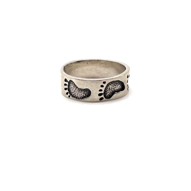 Footprint Band Ring