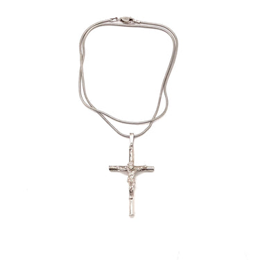 Modern Crucifix Necklace