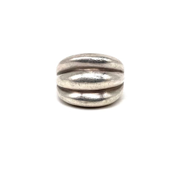 Modern Triple Split Dome Ring