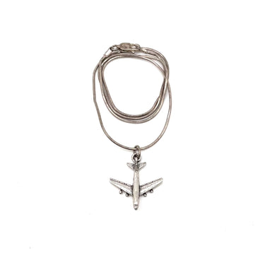 Airplane Pendant Necklace