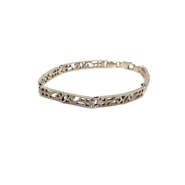 Ornate Open Work Filagree Bracelet