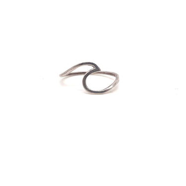 Modern Petite Wave Ring