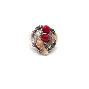 Wired Multi Stone Ring