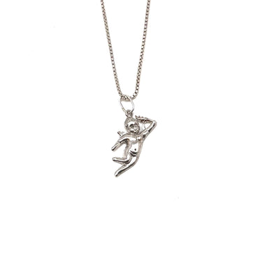 Cherub Angel Pendant Necklace