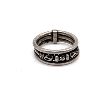 Ornate Balinese Band Ring