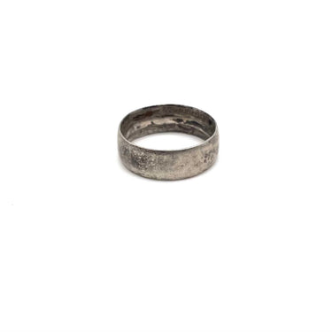 Oxidized Minimal Stackable Band Ring