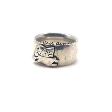 Guardian Angel Band Ring