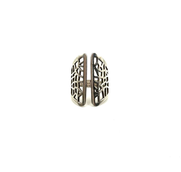 Open Work MEXICO Stamped Ring