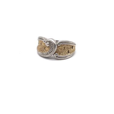 Ornate Two Tone Ring