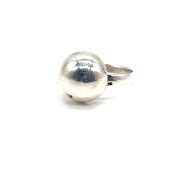 Modern Orbed Dome Ring