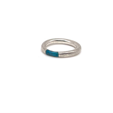 Stackable Petite Turquoise Band