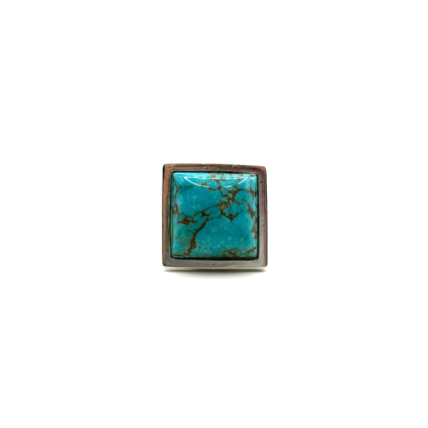 Ornate Turquoise Statement Ring