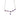Amethyst & C Z Dangled Choker Necklace