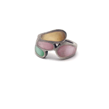 Mother Of Pearl Multi Stone Ring