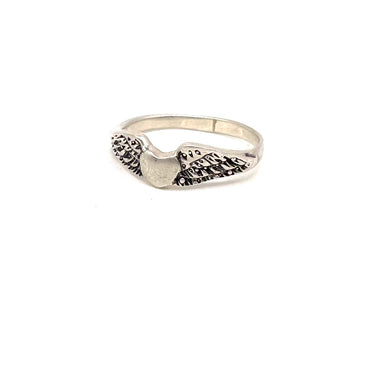 Stackable Winged Heart Ring