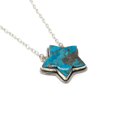 Turquoise Star Pendant Necklace