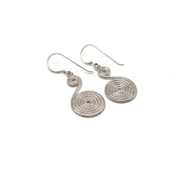 Swirled Dangled Earrings