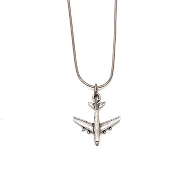 Airplane Pendant Necklace