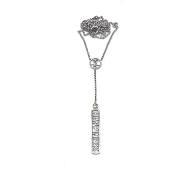 “Happiness” Peridot Necklace